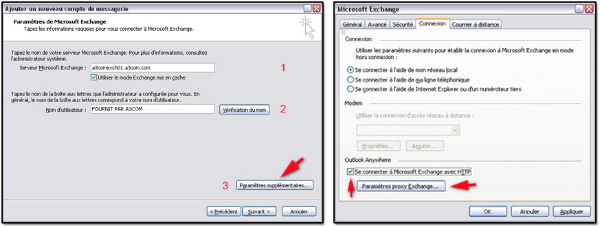 exchange a3com